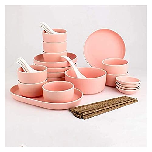 Stylish Dinner Set für Luxusrestaurant und Zuhause, 36 Stück Nordic Style Dinner Set Haushalte Einfaches Keramik -Geschirr Set mit Essstäbchen -Teller -Schalengeschenke, Service für 8 Personen Stylish Dinner Set für Luxusrestaurant und Zuhause, 36 Stück Nordic Style Dinner Set Haushalte Einfaches Keramik -Geschirr Set mit Essstäbchen -Teller -Schalengeschenke, Service für 8 Personen von XFZJCHAP