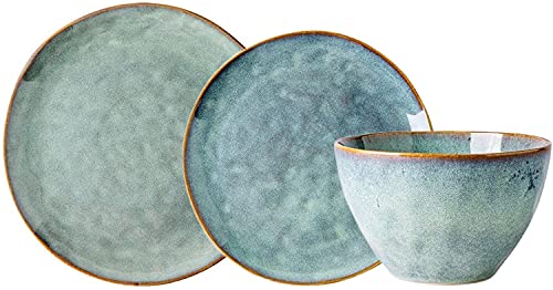 Stylish Dinner Set für Luxusrestaurant und Zuhause, Keramik -Abendessen, 16 Stück Porzellan -Geschirr Kombination | Glasierte Steakplatten und Getreideschalen Sets für Hochzeitsgeschenke Küchenware Stylish Dinner Set für Luxusrestaurant und Zuhause, Keramik -Abendessen, 16 Stück Porzellan -Geschirr Kombination | Glasierte Steakplatten und Getreideschalen Sets für Hochzeitsgeschenke Küchenware von XFZJCHAP