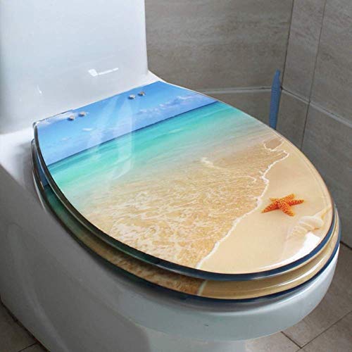 Toilette Deckel Toilettensitz UV Typ Universal Toilettensitz Abdeckung Harz weiche Nahmechanismus leicht zu reinigen zu reinigen dick Toilette Deckel Toilettensitz UV Typ Universal Toilettensitz Abdeckung Harz weiche Nahmechanismus leicht zu reinigen zu reinigen dick von XFZJCHAP