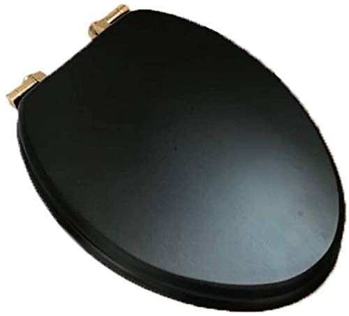 Toilettendeckel, Toilettenabdeckung langsamer schwerer Toilettensitz einfach Installation und Reinigen von Massivholzmaterial Toilettensitz Toilettendeckel, Toilettenabdeckung langsamer schwerer Toilettensitz einfach Installation und Reinigen von Massivholzmaterial Toilettensitz von XFZJCHAP
