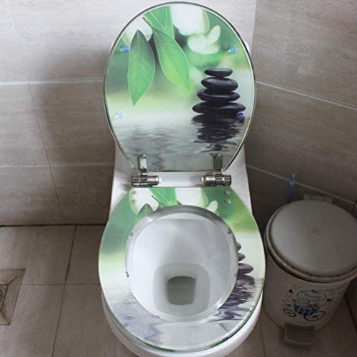Toilettendeckel Toilettensitz, UV-Typ universeller Toilettensitz Abdeckung Harz gedämpft weich-close einfach sauber, mehrfarbiger dicker Toilettendeckel Toilettensitz, UV-Typ universeller Toilettensitz Abdeckung Harz gedämpft weich-close einfach sauber, mehrfarbiger dicker von XFZJCHAP