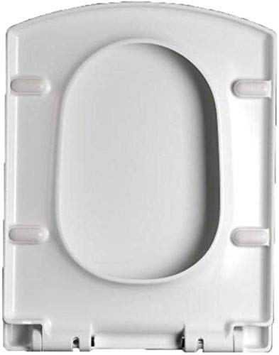 Toilettensitz Square Toilettendeckel mit stummer Harnstoff-Formaldehydharz Eine Sekunde Demontage Toilettenabdeckung Toilettensitz Square Toilettendeckel mit stummer Harnstoff-Formaldehydharz Eine Sekunde Demontage Toilettenabdeckung von XFZJCHAP