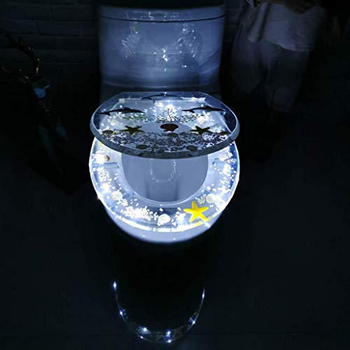 Transparenter Toilettensitz, wunderschöner Delphin -Toilettensitz weich Transparenter Toilettensitz, wunderschöner Delphin -Toilettensitz weich von XFZJCHAP