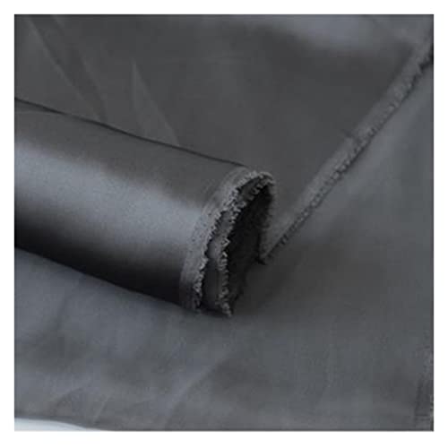 Wie EIN Brish Reißverschluss Kissenbezug 1PC 30 mm Maulbeer-Seide Feste Farbe Bequeme Lüftung viele Größen (Farbe: 7-Darkgrau, Größe: 51 x 76 cm) von XFZJCHAP