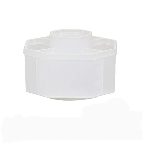 XFZJCHAP 360 ° rotierende Stifthalter -Schreibtisch Zubehör große Kapazitätsbleistiftspeicher Box Desktop Organizer School Office (D) von XFZJCHAP