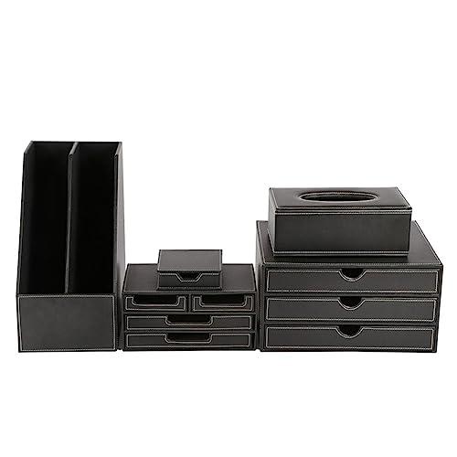 XFZJCHAP 5 PCs Office Stationery Desk Organizer Set Datei Rack Desktop Speicherorganisator Holz Serviettenhalter Memo Box XFZJCHAP 5 PCs Office Stationery Desk Organizer Set Datei Rack Desktop Speicherorganisator Holz Serviettenhalter Memo Box von XFZJCHAP