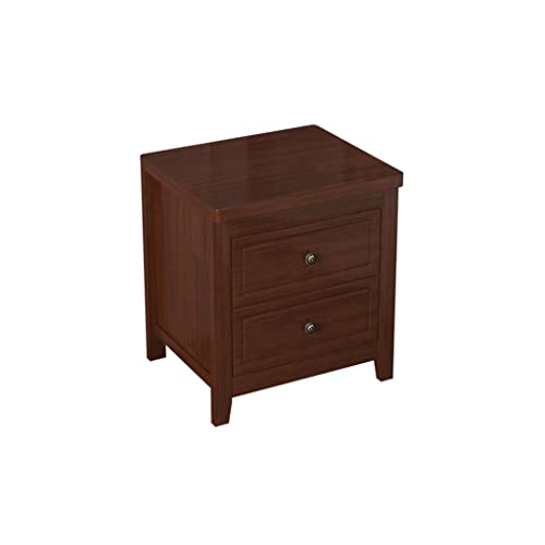 XFZJCHAP Bett Seitentisch Nachttisch Schrank Haushalt Wohnzimmer Schlafzimmer kleine Seitenschrank Nachtschrank Locker 2 Schublade Locker Nachtständer (B) von XFZJCHAP