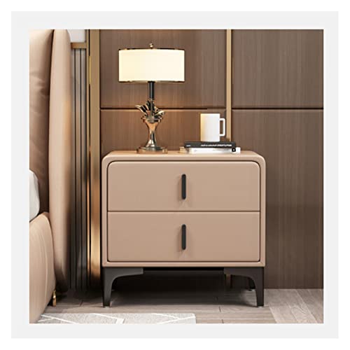XFZJCHAP Bett Seitentisch einfache Moderne kleine Nachtschrank Holzlagerschrank Wohnzimmerstudienstudienschrank Nachtständer (D) von XFZJCHAP