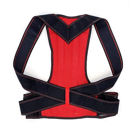 XFZJCHAP Corrector Back STRACE SCAVILIC STUPPER STOP SCHLACHT UND BUCH VERSTEHMENTABLICHER Rückentrainer Unisex (Rosso, L) von XFZJCHAP