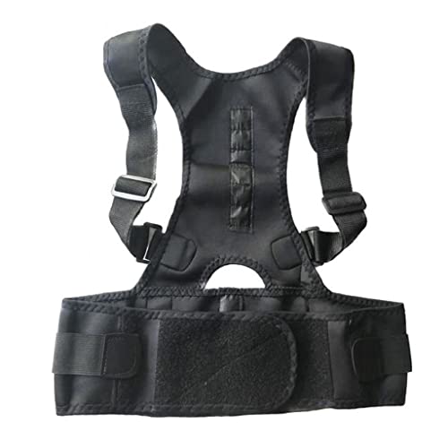 XFZJCHAP Korrektor einstellbare Stütze Magnetische Schulter -Schulter -Klammergürtel Unisex (L) von XFZJCHAP