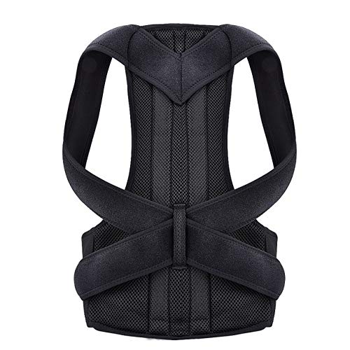 XFZJCHAP Korrektorkorrektor für Männer und Frauen Back -Klammer -Schlange -Stütze Stop Stop Slouching und Buckeling Rücken Trainer Back -Klammer (Farbe: Schwarz, Größe: 3xl) (Schwarz S) (schwarzer XL von XFZJCHAP