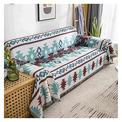 XFZJCHAP Nordic Sofa Bettdecke Wurf der Klimaanlage Strickteppiche Strandtuchmatten Picknicktuch Camping Decken Außenteppiche von XFZJCHAP