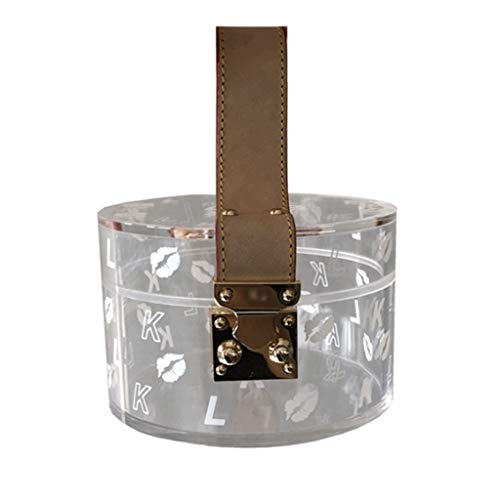 XFZJCHAP Schmuckschachtel Acrylschmuckschachtel mit Ledergriff tragbare Reiseblattschachtel Frauen Schmuck Hülle für Halsketten Ringe Schmuck Schmucktasche Organizer Organizer XFZJCHAP Schmuckschachtel Acrylschmuckschachtel mit Ledergriff tragbare Reiseblattschachtel Frauen Schmuck Hülle für Halsketten Ringe Schmuck Schmucktasche Organizer Organizer von XFZJCHAP