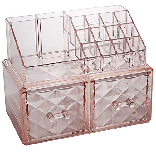 XFZJCHAP Schmuckschachtel Purple Clear Schmuckschatulle mit Schubladen Multifunktional Kosmetikbox Ohrringringe Halsketten Armbänder Juwelier Organizer Hülle, Pink Schmucktasche Organisator (Farbe: XFZJCHAP Schmuckschachtel Purple Clear Schmuckschatulle mit Schubladen Multifunktional Kosmetikbox Ohrringringe Halsketten Armbänder Juwelier Organizer Hülle, Pink Schmucktasche Organisator (Farbe: von XFZJCHAP