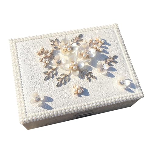 XFZJCHAP Schmuckstaierbox kreative einfache Pastoral -Juwelierschachtel kleiner Schmuckstaierbox Leder Mehrschicht mit Schloss Geschenk für Frauen Schmuck Ausstellung Ständer XFZJCHAP Schmuckstaierbox kreative einfache Pastoral -Juwelierschachtel kleiner Schmuckstaierbox Leder Mehrschicht mit Schloss Geschenk für Frauen Schmuck Ausstellung Ständer von XFZJCHAP