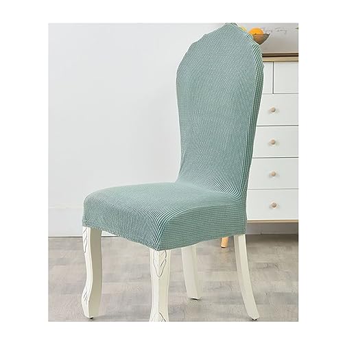 XGANGM Stretch Stuhlhussen 4er/ 2er Set Stuhlbezug Elastisch Abnehmbarer Waschbarer Runder Lehne Universal Hussen Für Stühle Stuhlüberzug Chair Cover Für Küche Restaurant Hochzeit,#10,6PCS von XGANGM