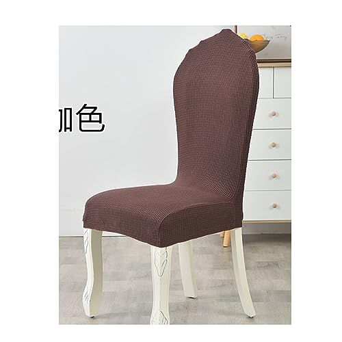 XGANGM Stretch Stuhlhussen 4er/ 2er Set Stuhlbezug Elastisch Abnehmbarer Waschbarer Runder Lehne Universal Hussen Für Stühle Stuhlüberzug Chair Cover Für Küche Restaurant Hochzeit,#11,6PCS von XGANGM