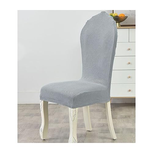 XGANGM Stretch Stuhlhussen 4er/ 2er Set Stuhlbezug Elastisch Abnehmbarer Waschbarer Runder Lehne Universal Hussen Für Stühle Stuhlüberzug Chair Cover Für Küche Restaurant Hochzeit,#1,4PCS von XGANGM