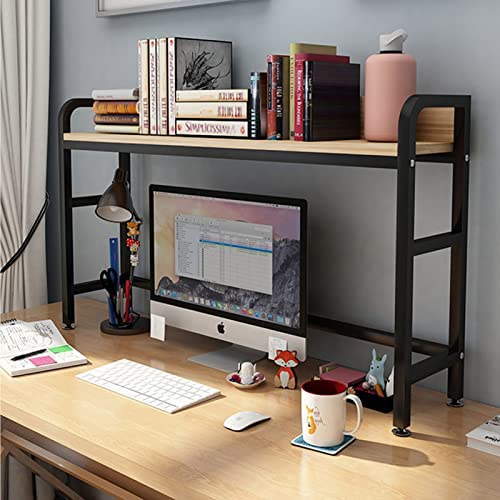 Schreibtisch-Bücherregal aus Schmiedeeisen – Schreibtisch-Aufbewahrungsregal für Schlafsäle, kleines Bücherregal für Kinderzimmer, Computertisch-Desktop-Präsentationsregal, Gewürz- von XGFXGF