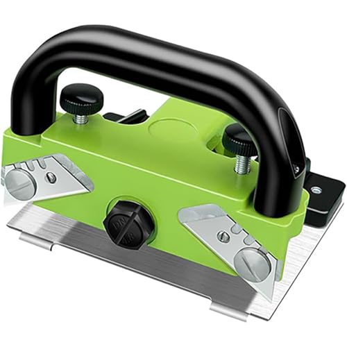 Laminatbodenschneider,Schneidwerkzeug aus Aluminiumlegierung for PVC-Kunststoff,einstellbare Klingentiefe und -entfernung,nahtloses Stoßmesser, Fugenmesser for Bodenkleber, for PVC-Böden,Gummiböden von XGHDPBM