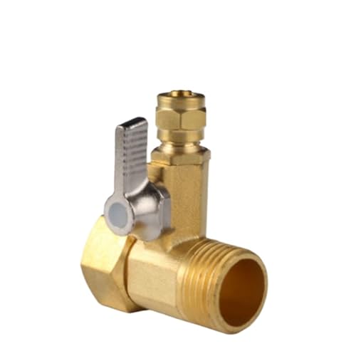 1/2'' To 1/4'' Brass Ball Valve RO Water Purifier Garden Water Ball Valve Tap Connector Hardware Accessories 1/2'' To 1/4'' Brass Ball Valve RO Water Purifier Garden Water Ball Valve Tap Connector Hardware Accessories von XGINERFEX