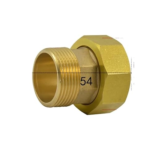 1-1/2" Female To 1-1/4" Male Hex Brass Union Pipe Fitting Water Gas Oil For Water Meter von XGINERFEX