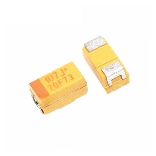 10pcs A 3216 100uF 6.3V 6V3 107 107J SMD tantalum capacitor von XGINERFEX