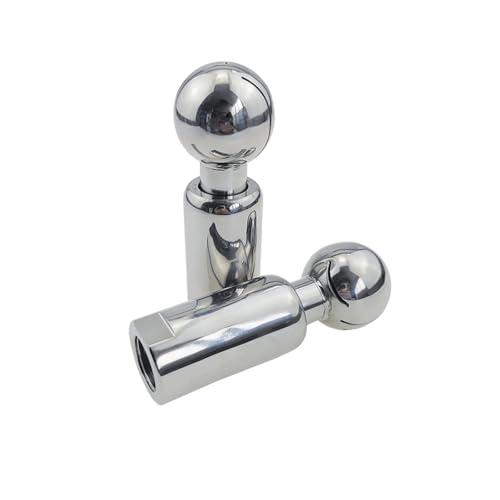 1PC Rotary CIP Tank Cleaning Ball 1" BSPT Female Threaded 360 Degree Rotating Head Nozzle SS304 von XGINERFEX
