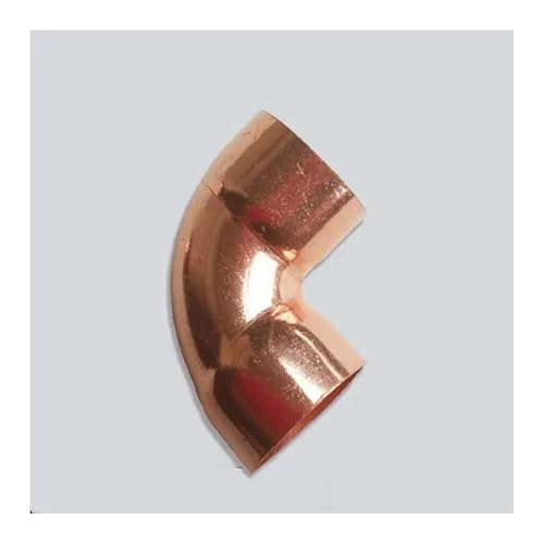 22mm Inner Dia x1.5mm Thickness Scoket Weld Copper End Feed 90 Deg Elbow Coupler Plumbing Fitting Water Gas Oil von XGINERFEX
