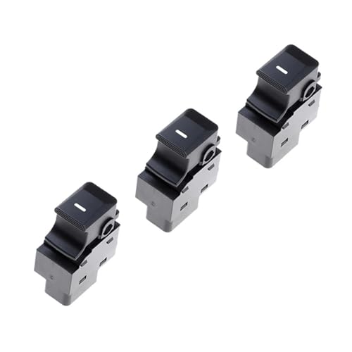 3 Passenger Buttons,Car Window Control Switch Button 93570-3W000 93575-1H000 von XGINERFEX