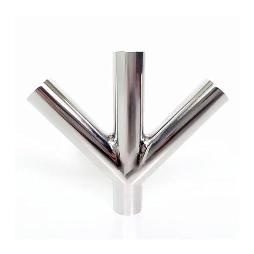 32mm 1.25" Pipe OD Butt Welding Oblique Y-Shaped 4 Way SUS 304 Stainless Fitting Spliter Homebrew Beer Wine von XGINERFEX