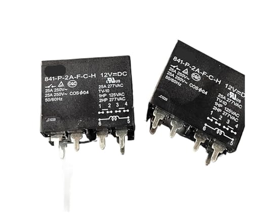 841-P-2A-F-C-H 12VDC Relay 6pins von XGINERFEX