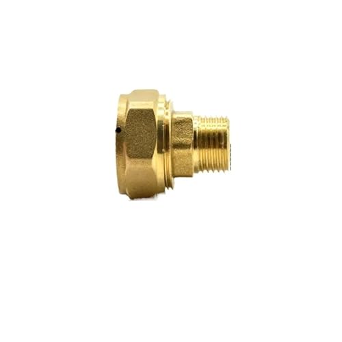 Fit 20/25mm ID/OD PEX-AL-PEX Tube x 1/2" BSPP Male Brass Pipe Fitting Coupling Connector von XGINERFEX