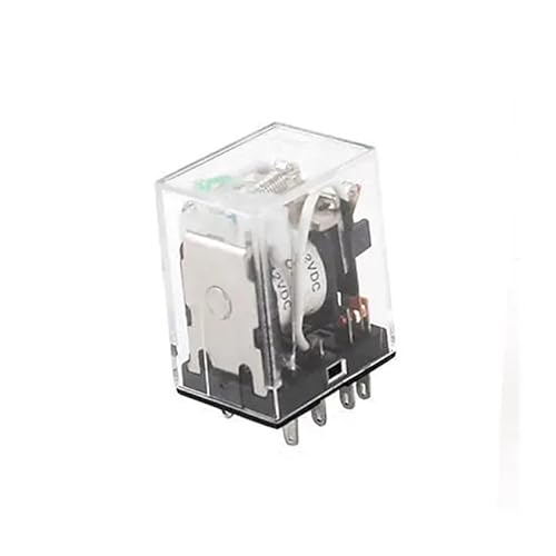 HH52PL DC 12V Coil 8-Pin DPDT Green LED Electromagnetic Relay von XGINERFEX