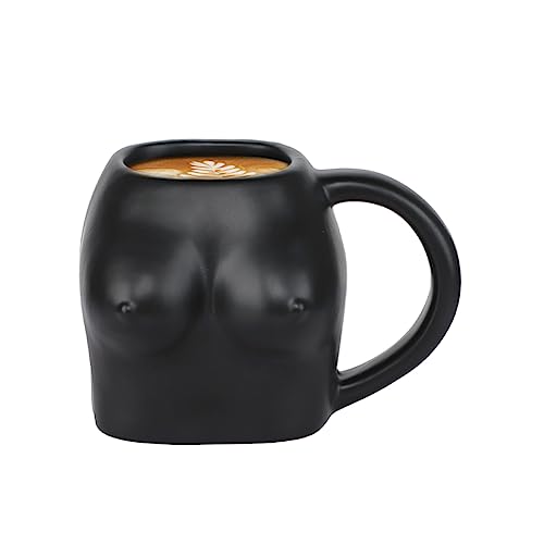 Tasse Brüste Boob Keramik Künstlerisch Boob Mug Kaffee Tee Kreativität Menschliche Körper 3D Busen Tasse große Brüste Becher Als Geschenk Halloween Weihnachten von XGOPTS