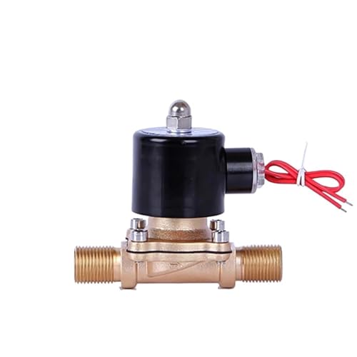 1/2 External Thread Motorized Solenoid Valve Brass Normally Closed AC220V DC24V DC12V For Water Oil Air(DC24V_NORMAL) von XGUZRVGNV