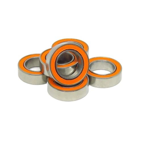 10 stücke SMR74 2RS 4x7x2,5 Hybrid Keramik Lager MR74 SMR74C 2OS CB 4 * 7 * 2,5mm Edelstahl Keramik Kugellager(SMR117C-2OS 7x11x3mm) von XGUZRVGNV