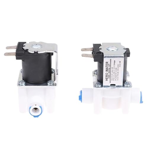 1PC Inlet Solenoid Valve 12V/24V Pure Water Machine, Water Purifier, Reverse Osmosis 2-point Quick Connect Valve Switch(24V) von XGUZRVGNV