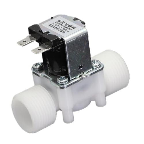 3/4" Plastic Solenoid Valve 12V 24V 220V PP N/C Magnetic Washing Machine Dispenser Water Pneumatic Pressure Controller Switch(24V_OPEN) von XGUZRVGNV