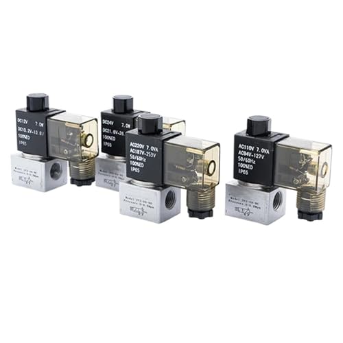 3V2-06-NC 3V2-08-NO Vakuum-Magnetventil Direktwirkendes Ventil Unterdruck-Umschaltventil Hochfrequenz(3V2-08-NC-DC12V) von XGUZRVGNV