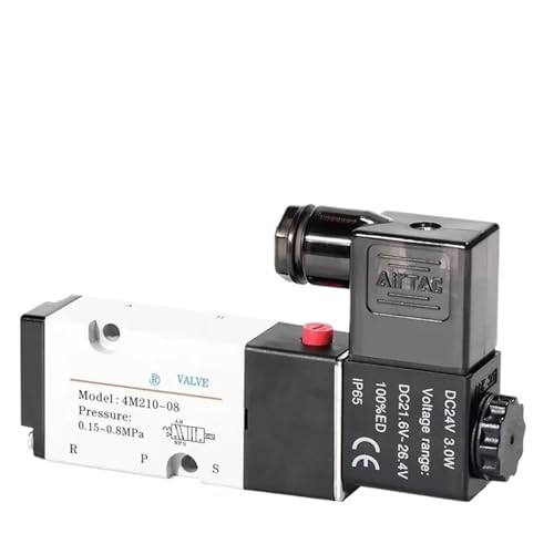 4M210-08 4M310-10 4M410-15 Solenoid Valve(5/2 Way) Control Directional Valve Side Panel Installation DC24V AC220V DC12V(4M220-06A(AC220V)) von XGUZRVGNV