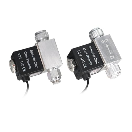 Aquarium Co2 Solenoid Valve Regulator 110V-220V Low Temperature Co2 Aquarium Fish Tank Electric Magnetic Valve EU US DC12V(05B-100-240V,EU) von XGUZRVGNV