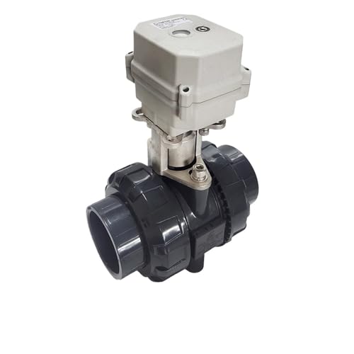 DN50 Tsaifan 2 Way UPVC True Union end Electric Water Valve 2 inch 15Nm Electric Motor Valve CE certifed for Tank water supply(BSP_AC110V TO 230V_CR502) von XGUZRVGNV