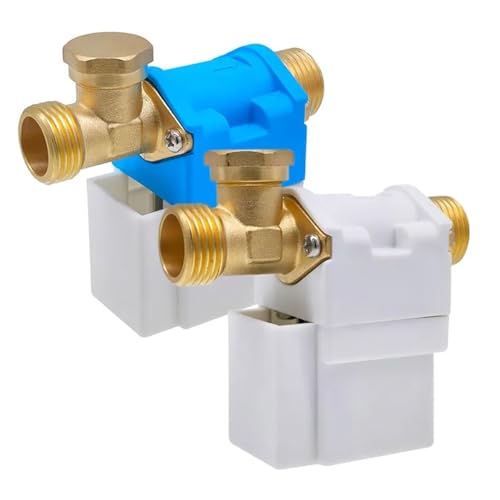 G1/2" DN15 220VAC Inlet Valve 12VDC 24V Normal Close Pilot T Type Blass Solar Water Heater Solenoid Valve With Check Function(NotFamiliarWith,DC 6V) von XGUZRVGNV