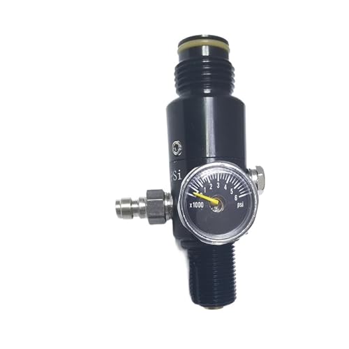 HPA Compressed Air Co2 Cylinder Bottle Tank Regulator Valve 4500psi Input 800psi to 3000psi Output(1800psi) von XGUZRVGNV