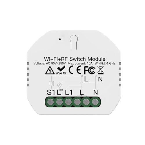 Lichtdimmermodul/Schaltermodul Fernbedienung 1/2-Wege 1/2(Wifi 2 Gang Curtain) von XGUZRVGNV