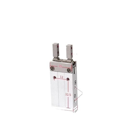 MHZ2 MHZL2 Pneumatische Doppel Finger Klaue Zylinder MHZ2-10D MHZ2-16D 6D 20D 25D 32D 40D Doppel wirkenden Klaue Zylinder(MHZL2-20D) von XGUZRVGNV