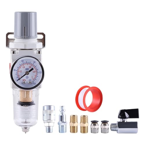 Pneumatic Filter Regulator Air Handling Pneumatic Valve Pressure Reducing Valves AW2000-02 AW2000-02D AW4000-04(Set 3) von XGUZRVGNV
