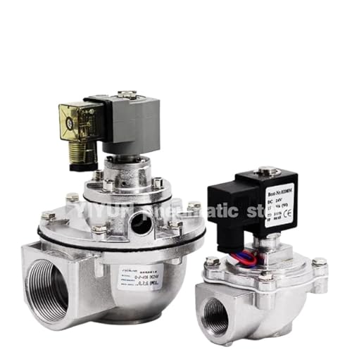 Right-angle Bag Dust Collector DC24V Solenoid Valve Pulse Valve 1 Inch DMF-Z-20S/25/40/50J(Green) von XGUZRVGNV