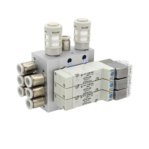 SY3140 Magnetventil Kombination Einzelnen Elektronisch Gesteuert Zylinder Steuerventil SY3140-5LZD SY3140-6LZD Typ(8 Stations) von XGUZRVGNV